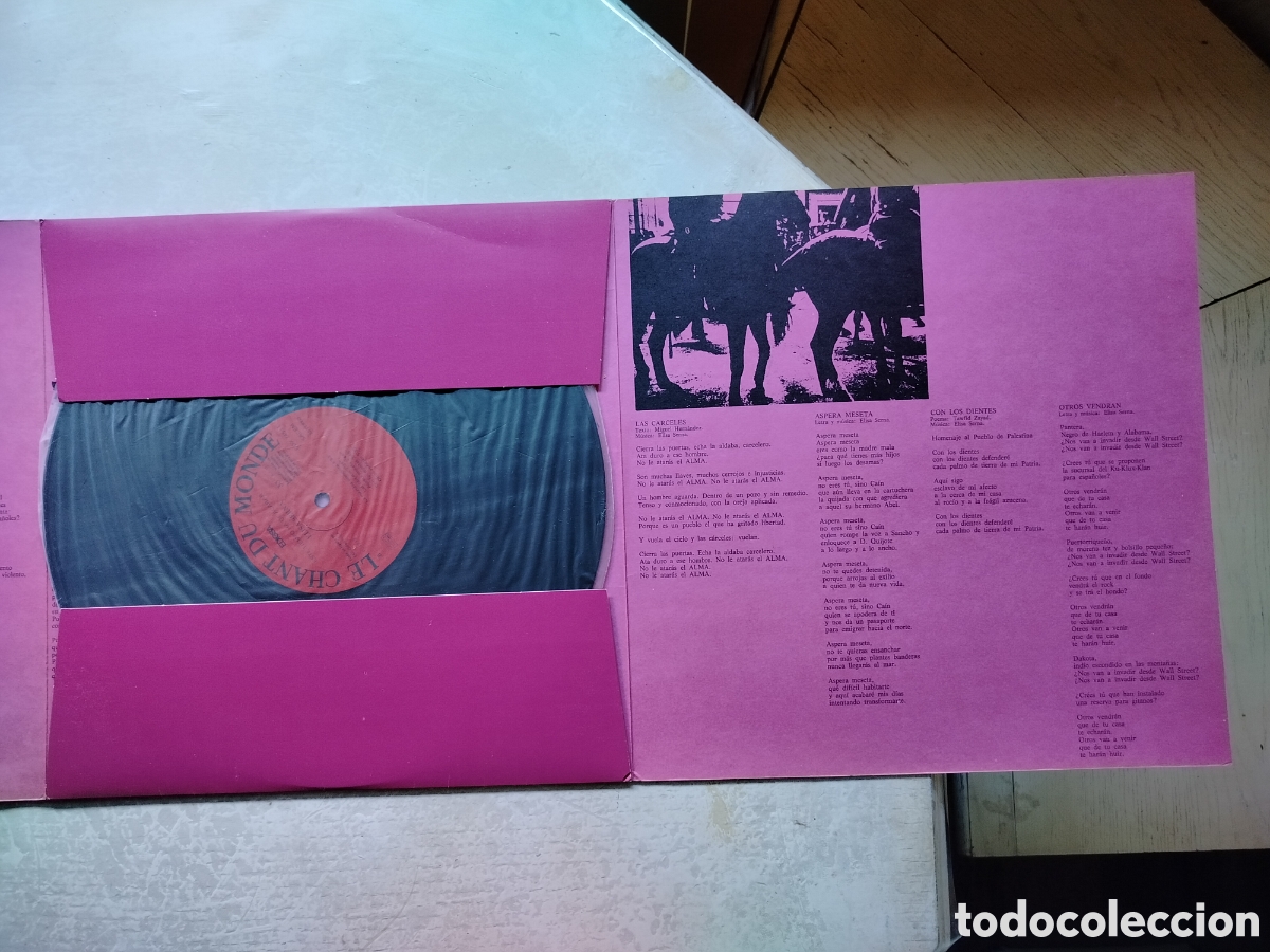 Discos de vinilo: Elisa Serna LP 1974. - Foto 4