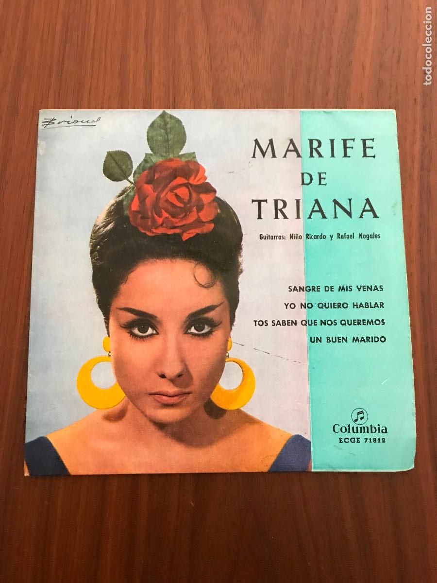 Discos de vinilo: SINGLE MARIFE DE TRIANA , COLUMBIA - Foto 1