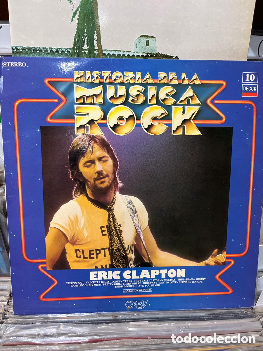 Discos de vinilo: eric clapton historia de la m&uacute;sica rock - Foto 1