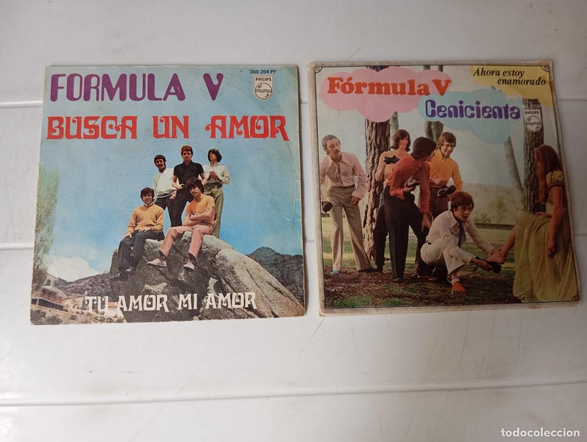 Discos de vinilo: LOTE SINGLES FORMULA V - Foto 1