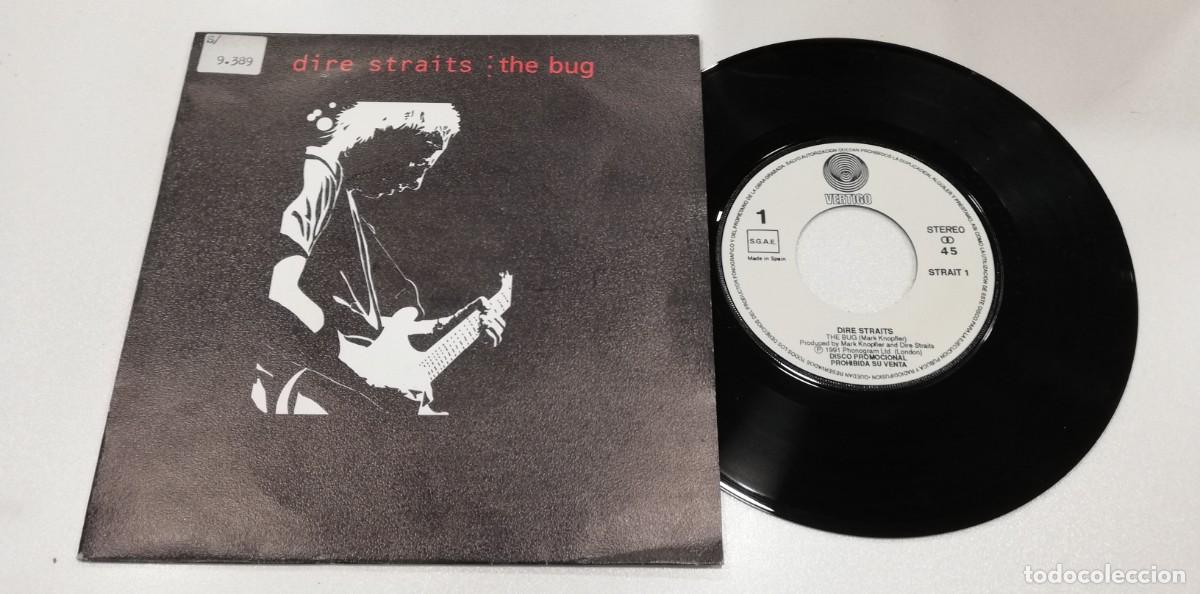Discos de vinilo: SCO99-Dire Straits - The Bug (7&rdquo;, Single, Promo) - Foto 1