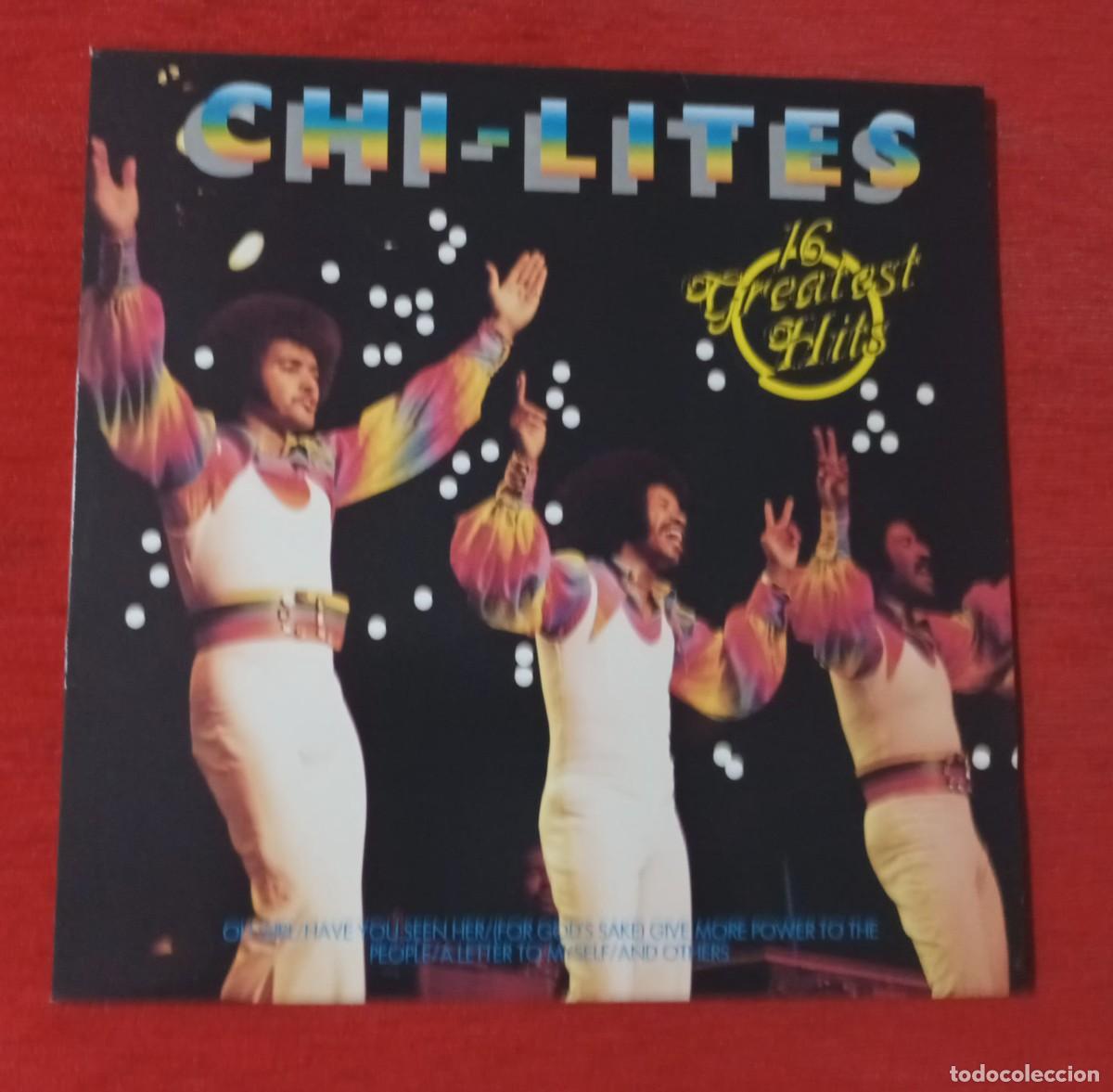 Discos de vinilo: CHI-LITES - 16 GREATEST HITS - LP. - Foto 1