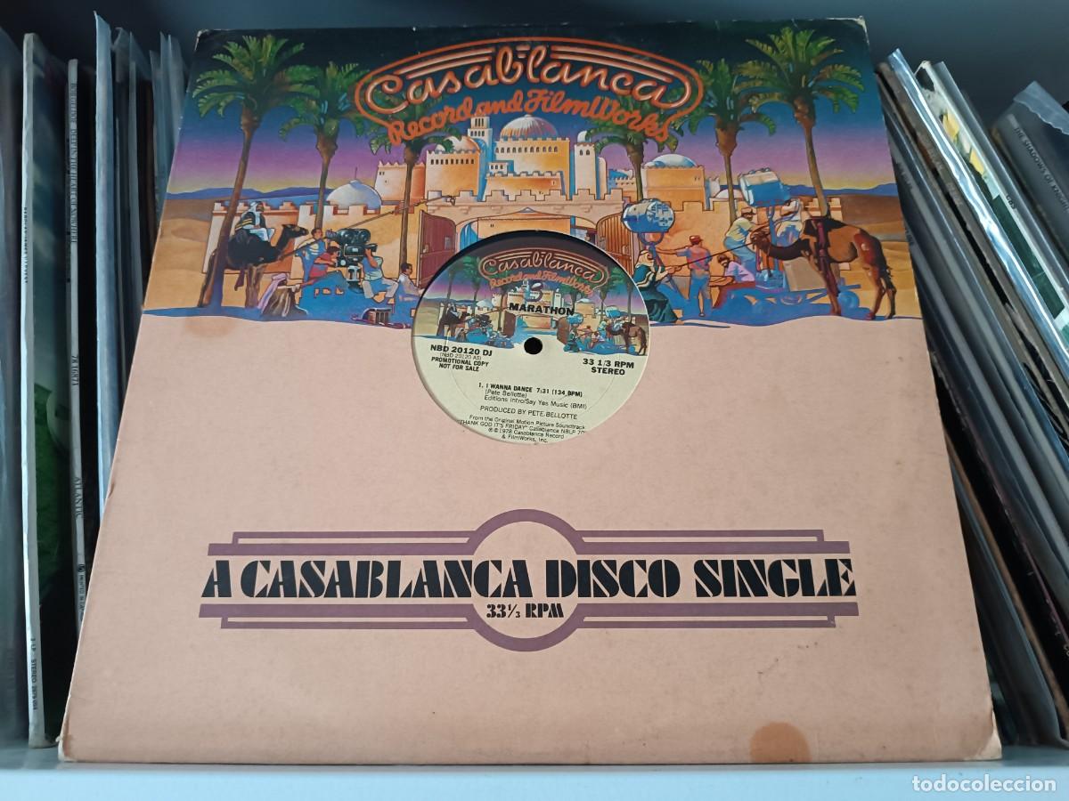 Discos de vinilo: Marathon &lrm;&ndash; I Wanna Dance lp US 1978 - Foto 1