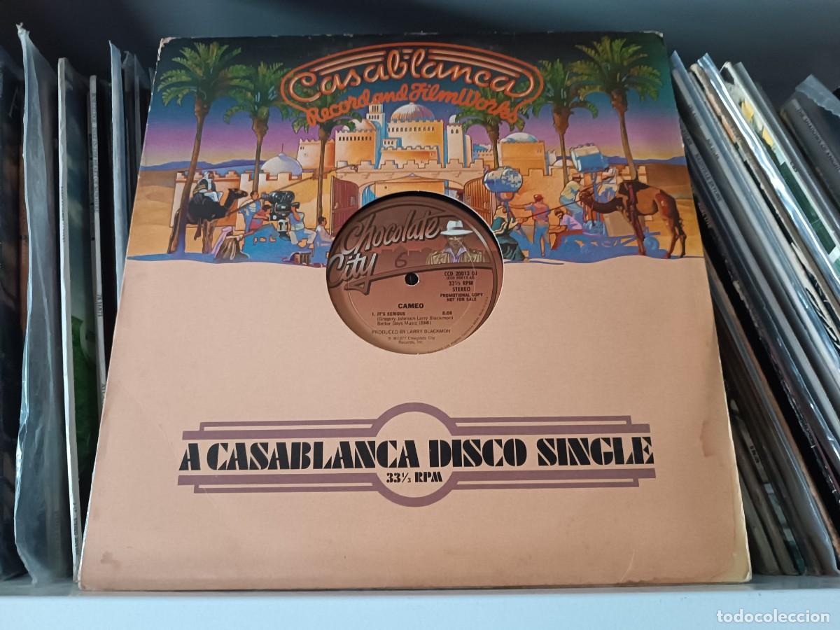 Discos de vinilo: Cameo &lrm;&ndash; Its Serious - lp US 1977 - Foto 1