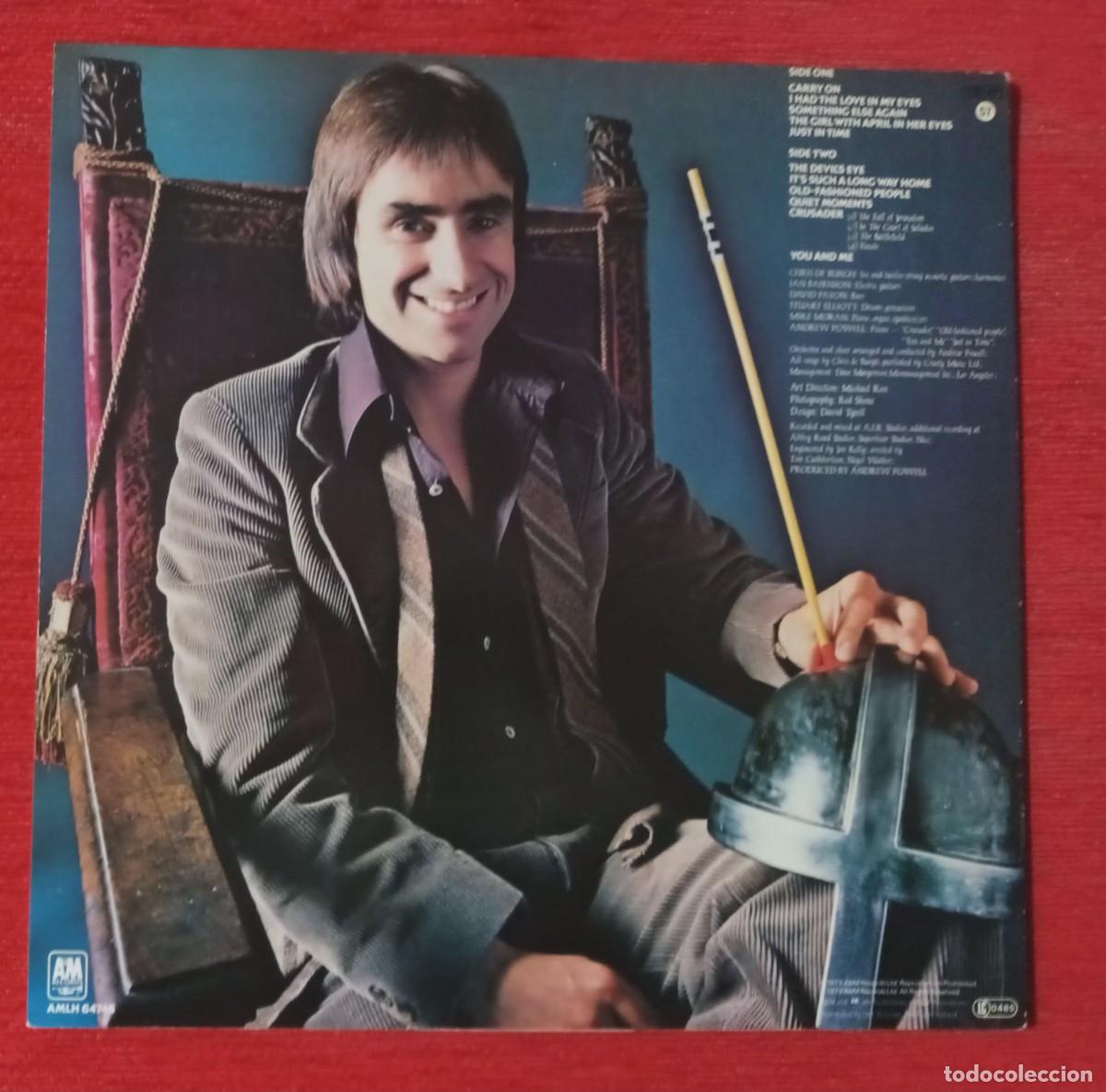 Discos de vinilo: CHRIS DE BURG - CRUSADER - LP - Foto 2