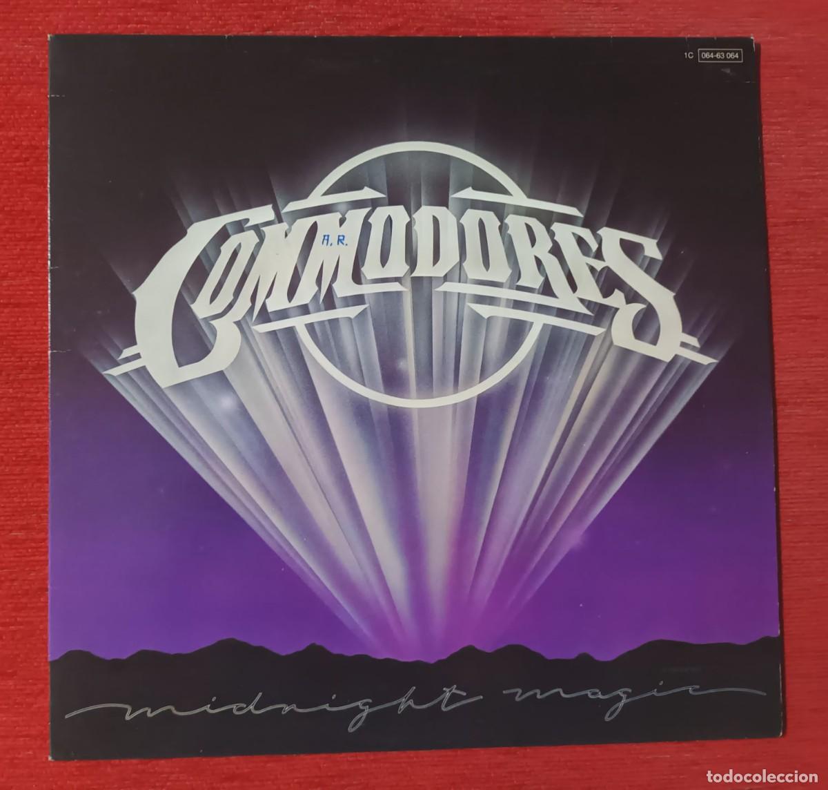 Discos de vinilo: COMMODORES - MIDNIGHT MAGIC - LP - Foto 1
