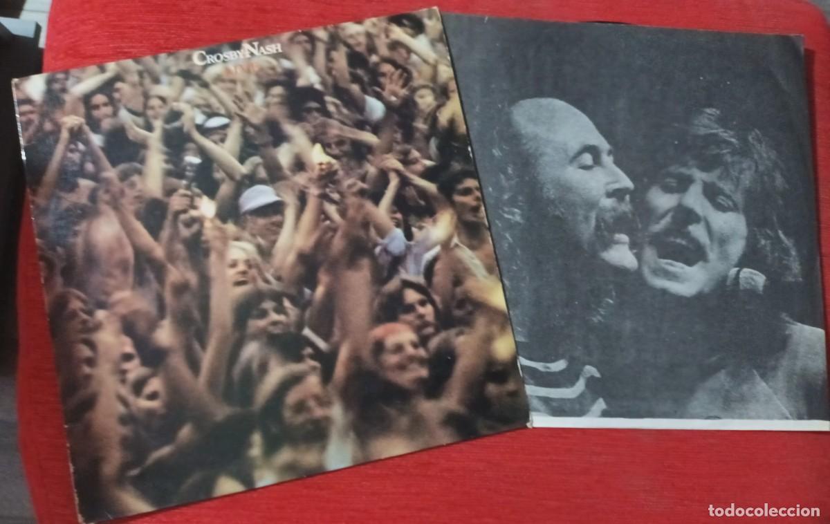 Discos de vinilo: CROSBY & NASH - CROSBY & NASH LIVE - LP. - Foto 3