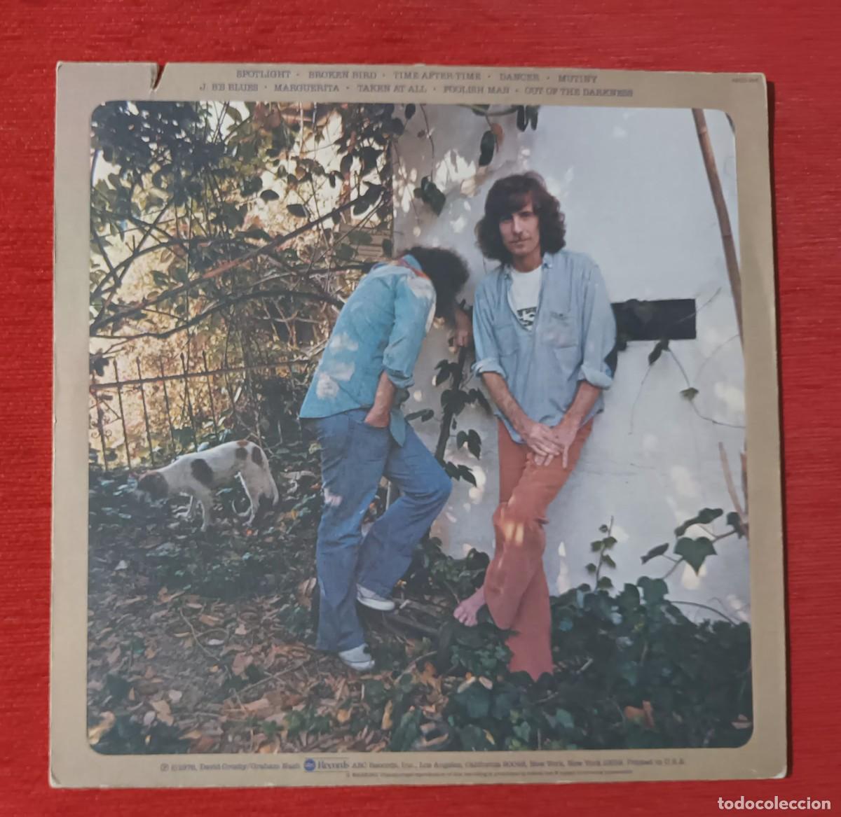 Discos de vinilo: CROSBY & NASH - WHISTLING DOWN THE WIRE - LP - Foto 2