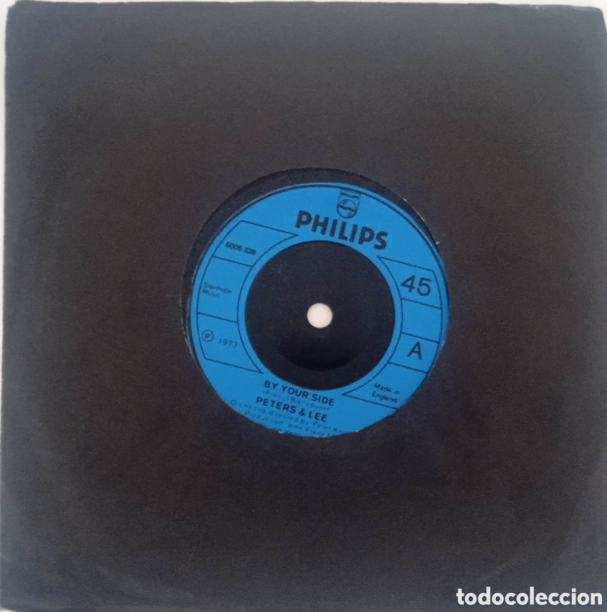 Discos de vinilo: PETERS & LEE - By your side (1973) single - Foto 5