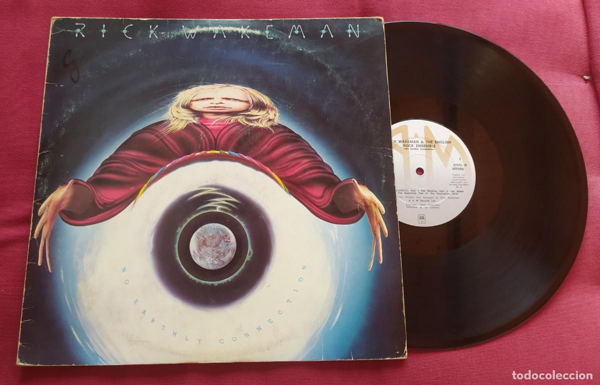 Discos de vinilo: LP Rick Wakeman: No earthly connection - Foto 1