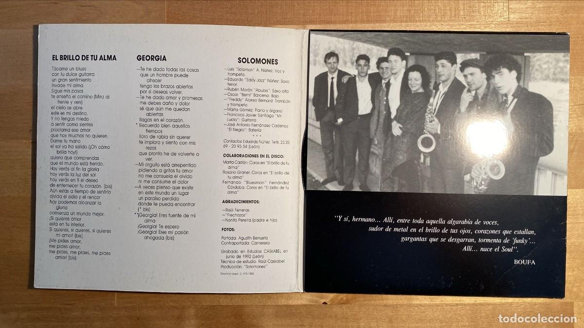 Discos de vinilo: Solomones &ndash; El Brillo De Tu Alma - Foto 5