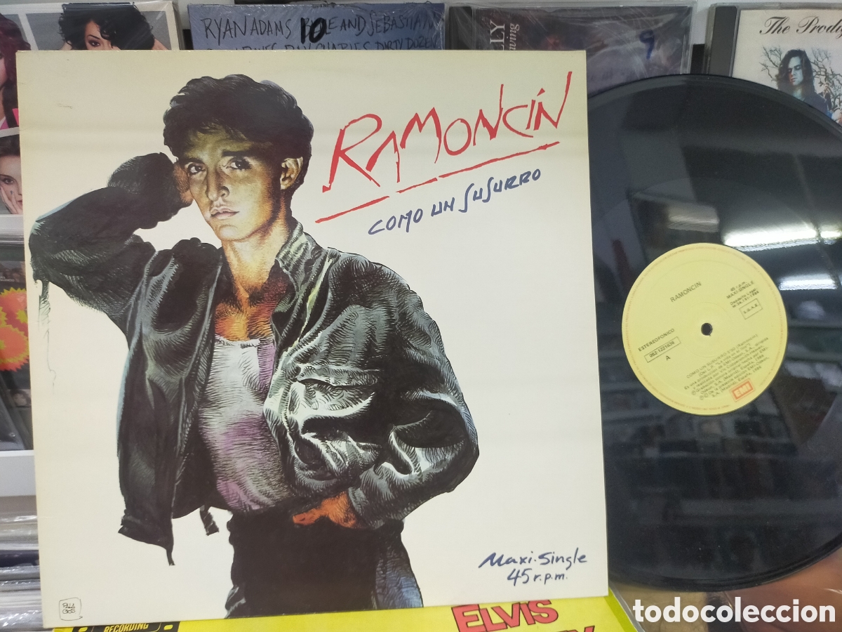 Discos de vinilo: Ramoncin maxi como un susurro 1986 - Foto 1