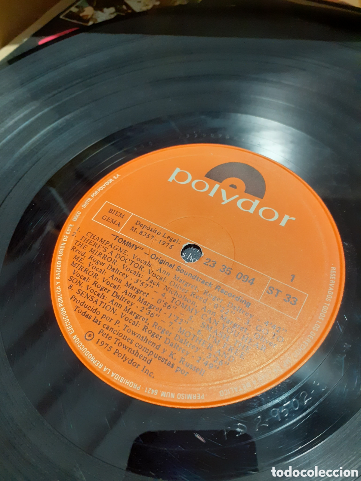 Discos de vinilo: Tommy. The Who. 1975. - Foto 3