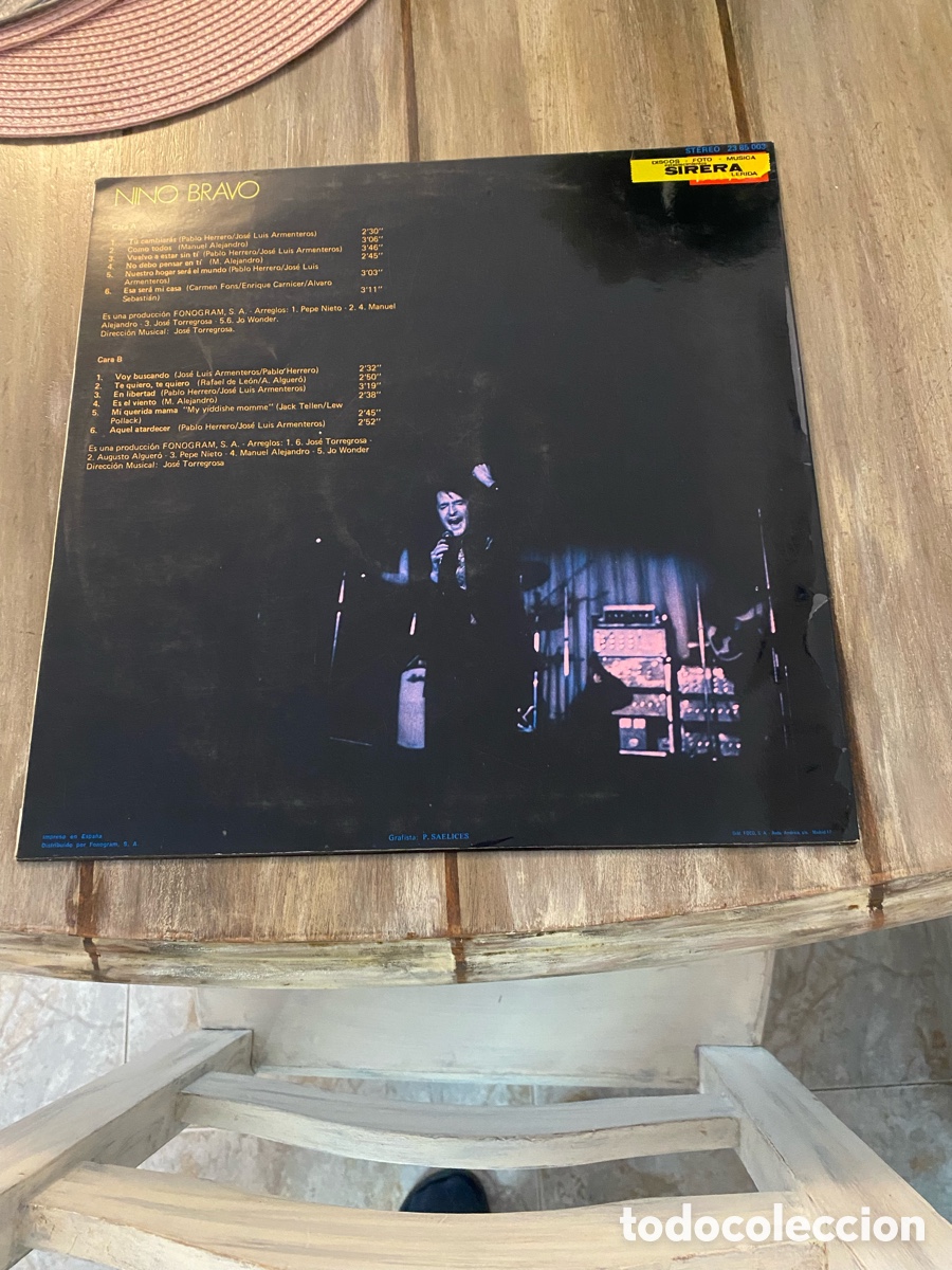 Discos de vinilo: Lp de Ni&ntilde;o Bravo del 1970 - Foto 2