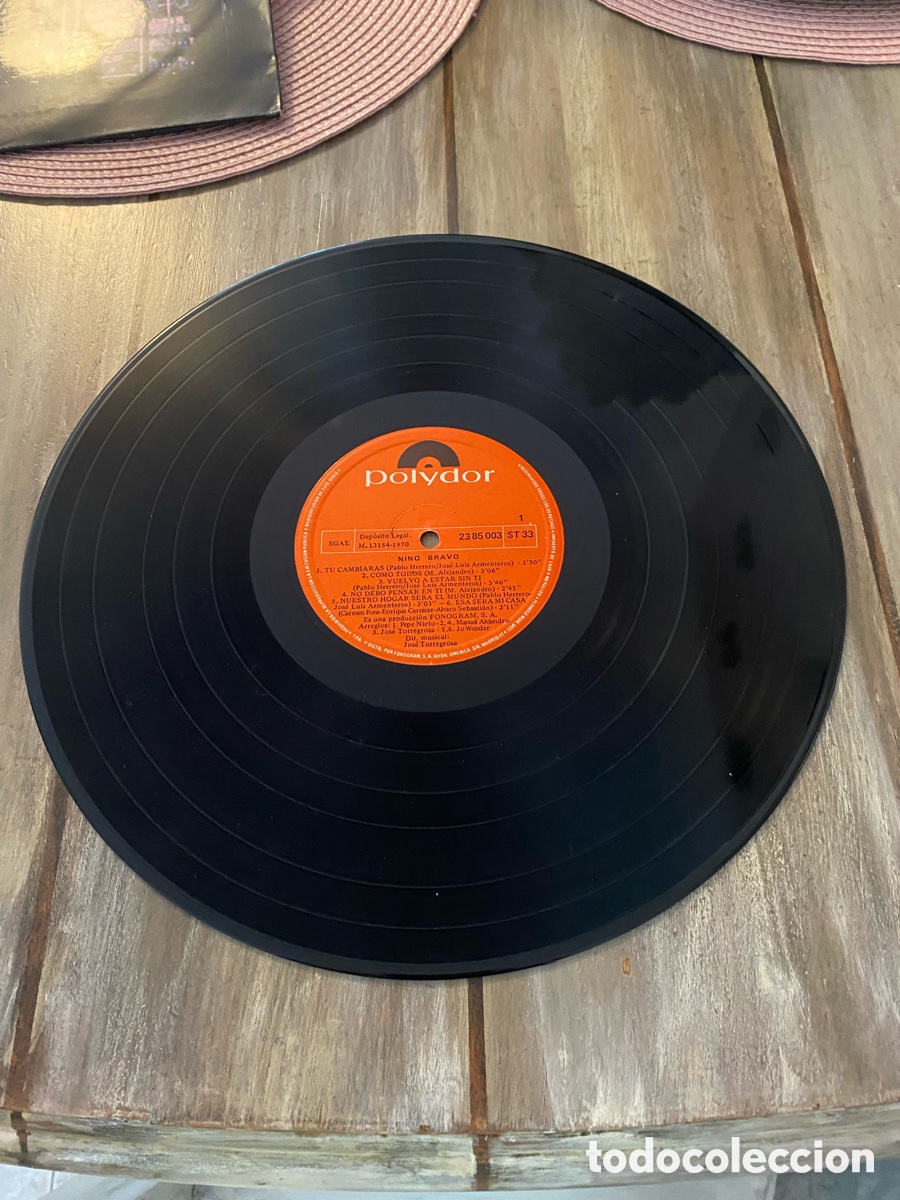 Discos de vinilo: Lp de Ni&ntilde;o Bravo del 1970 - Foto 3