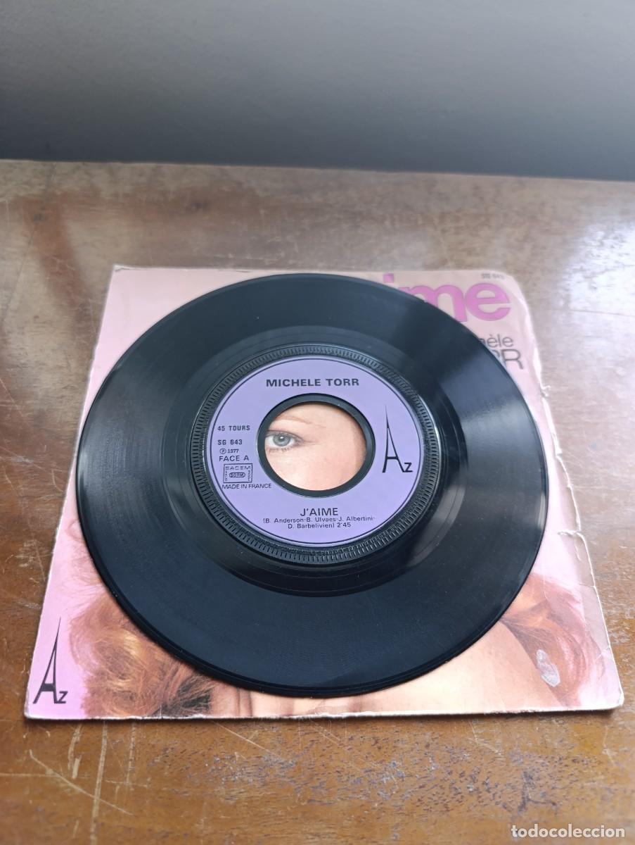 Discos de vinilo: Disco de vinilo single Mich&egrave;le Torr &ndash; Jaime - Foto 6