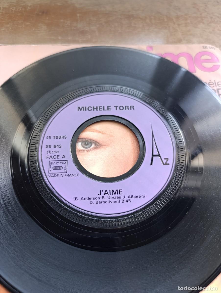 Discos de vinilo: Disco de vinilo single Mich&egrave;le Torr &ndash; Jaime - Foto 7