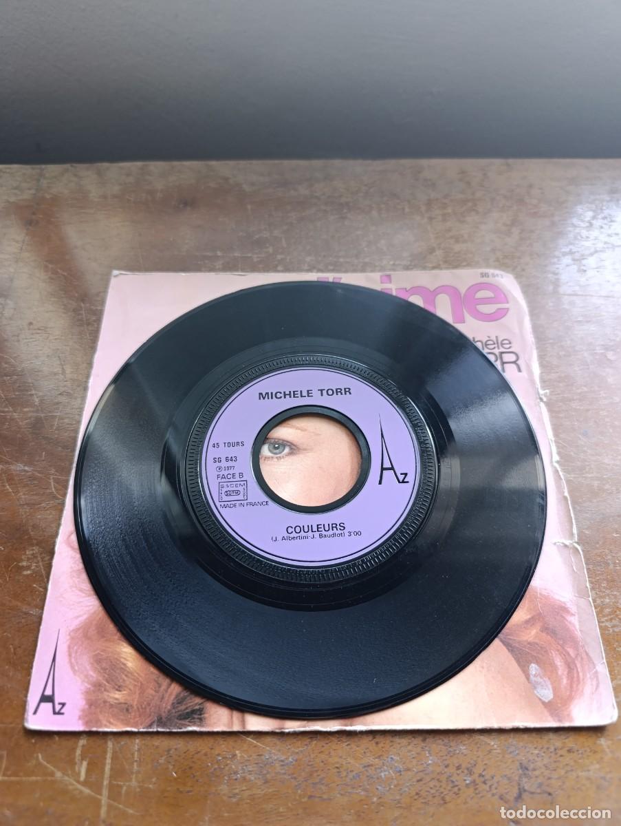 Discos de vinilo: Disco de vinilo single Mich&egrave;le Torr &ndash; Jaime - Foto 8