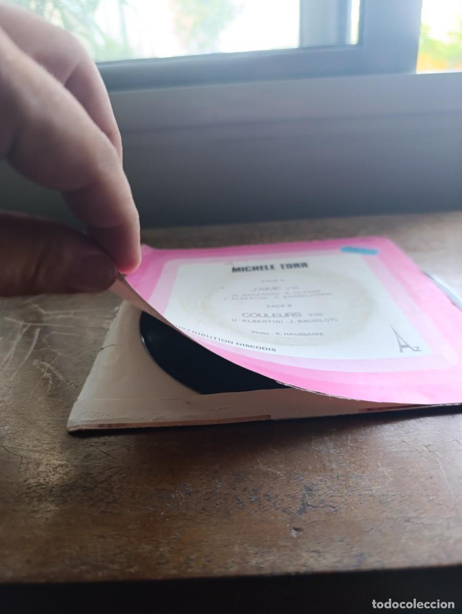 Discos de vinilo: Disco de vinilo single Mich&egrave;le Torr &ndash; Jaime - Foto 11