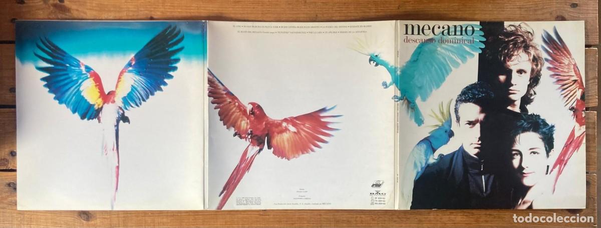 Discos de vinilo: MECANO - DESCANSO DOMINICAL - Foto 4