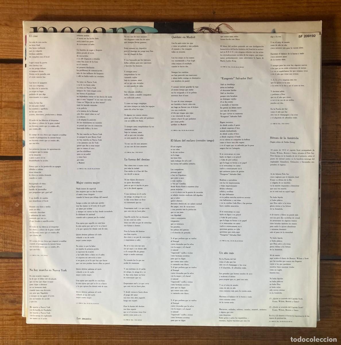 Discos de vinilo: MECANO - DESCANSO DOMINICAL - Foto 6