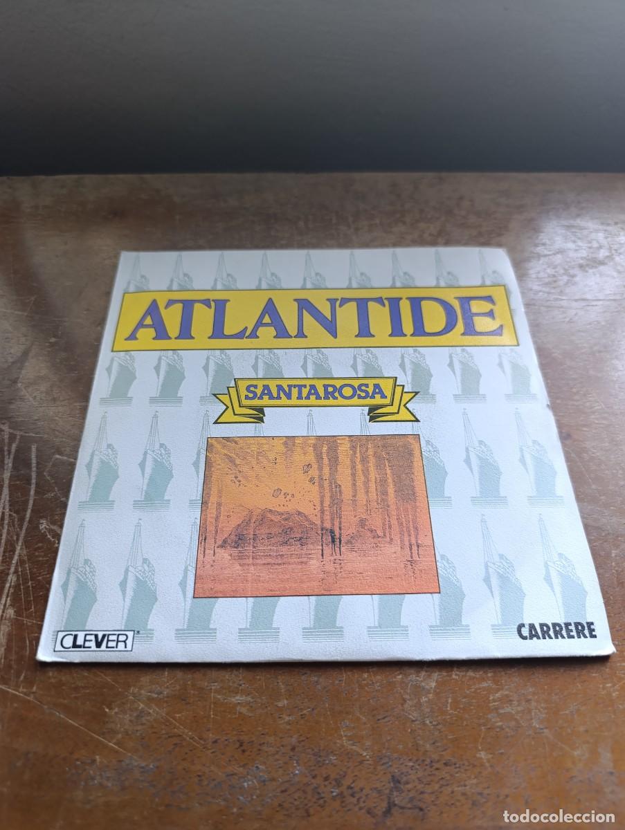 Discos de vinilo: Disco de vinilo single Santarosa &ndash; Atlantide - Foto 1