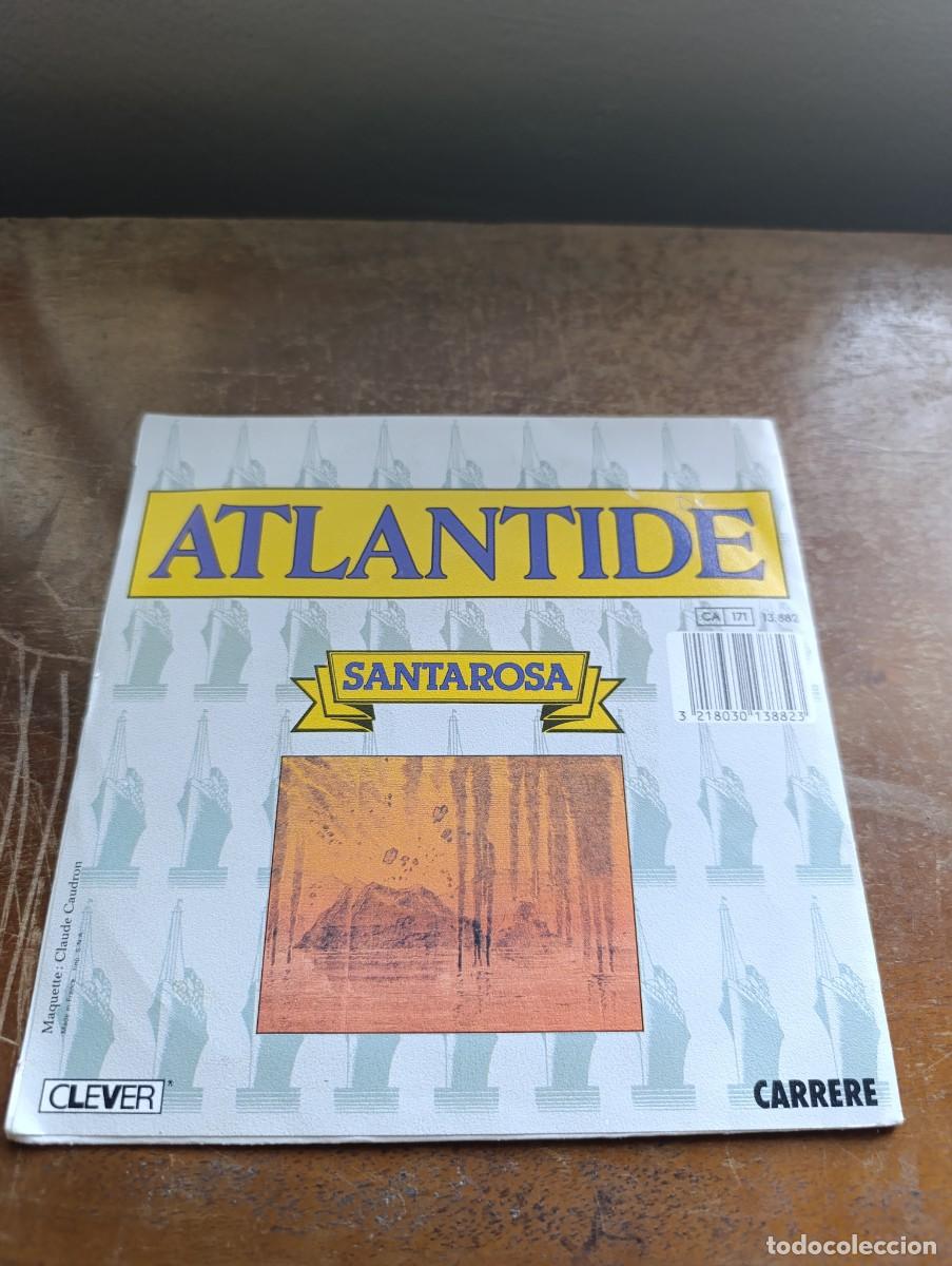Discos de vinilo: Disco de vinilo single Santarosa &ndash; Atlantide - Foto 3
