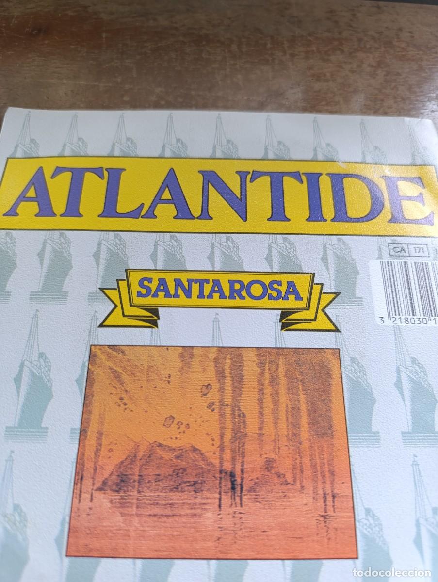 Discos de vinilo: Disco de vinilo single Santarosa &ndash; Atlantide - Foto 4