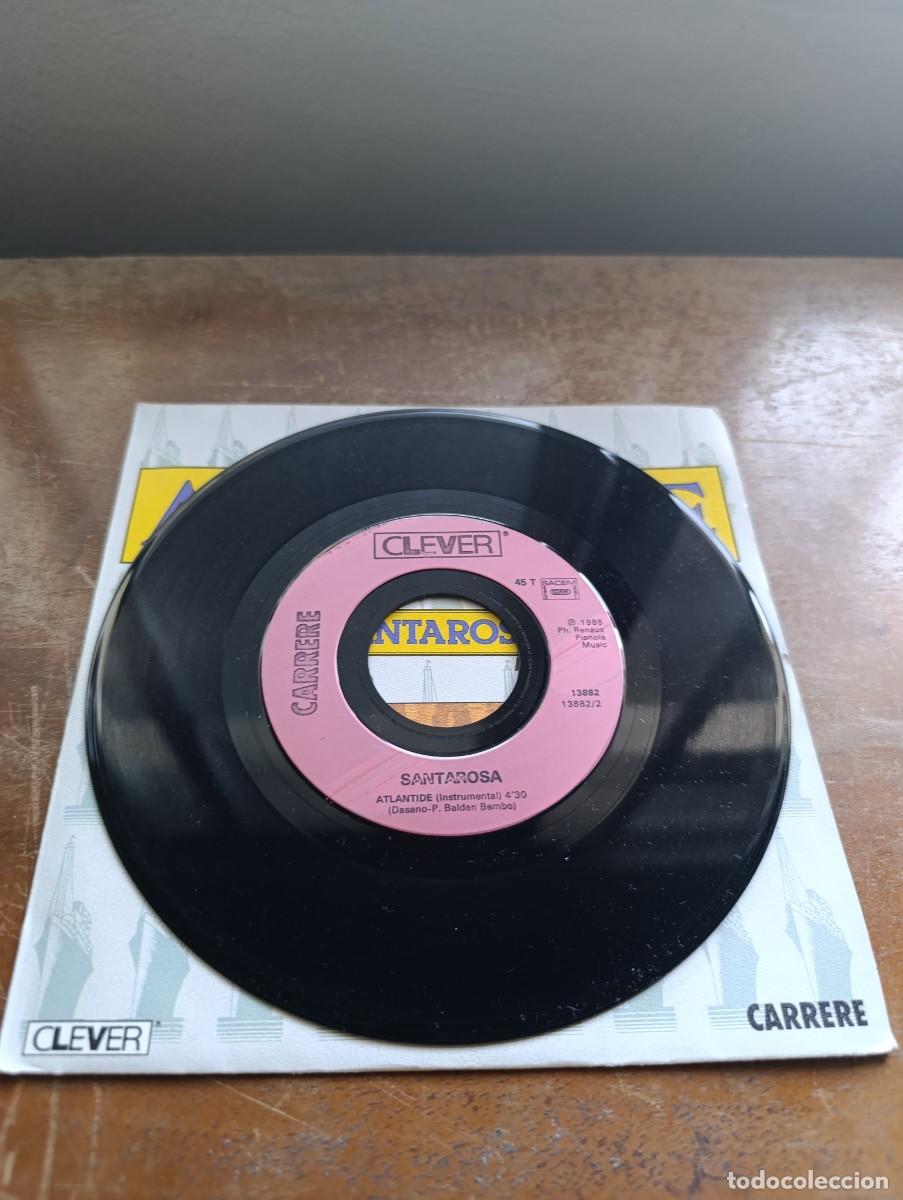 Discos de vinilo: Disco de vinilo single Santarosa &ndash; Atlantide - Foto 5