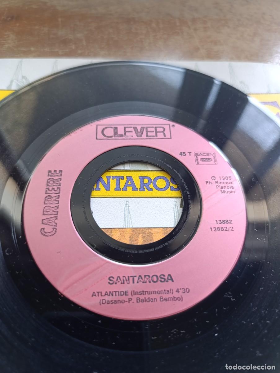 Discos de vinilo: Disco de vinilo single Santarosa &ndash; Atlantide - Foto 6