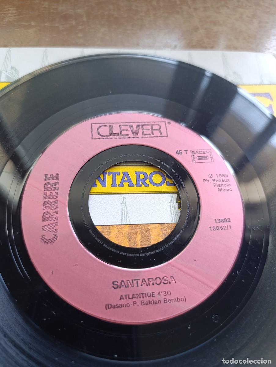 Discos de vinilo: Disco de vinilo single Santarosa &ndash; Atlantide - Foto 8