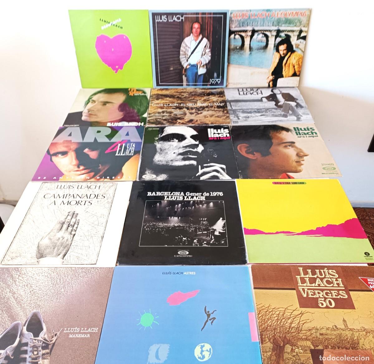 Discos de vinilo: LOTE 14 LP&acute;S LLUIS LLACH - Foto 1