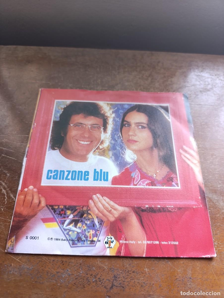 Discos de vinilo: Disco de vinilo single Al Bano Romina Power &ndash; Canzone Blu - Foto 3