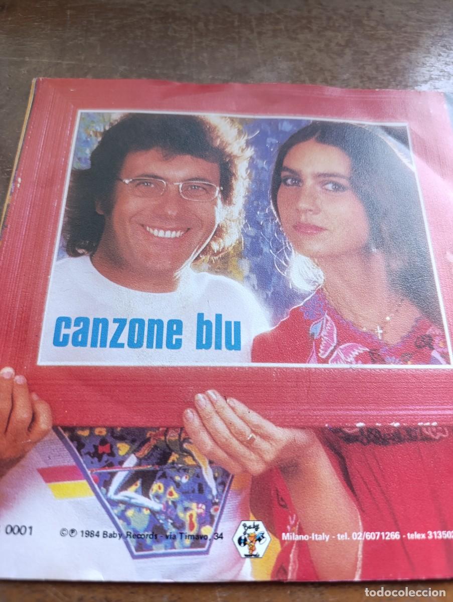 Discos de vinilo: Disco de vinilo single Al Bano Romina Power &ndash; Canzone Blu - Foto 4