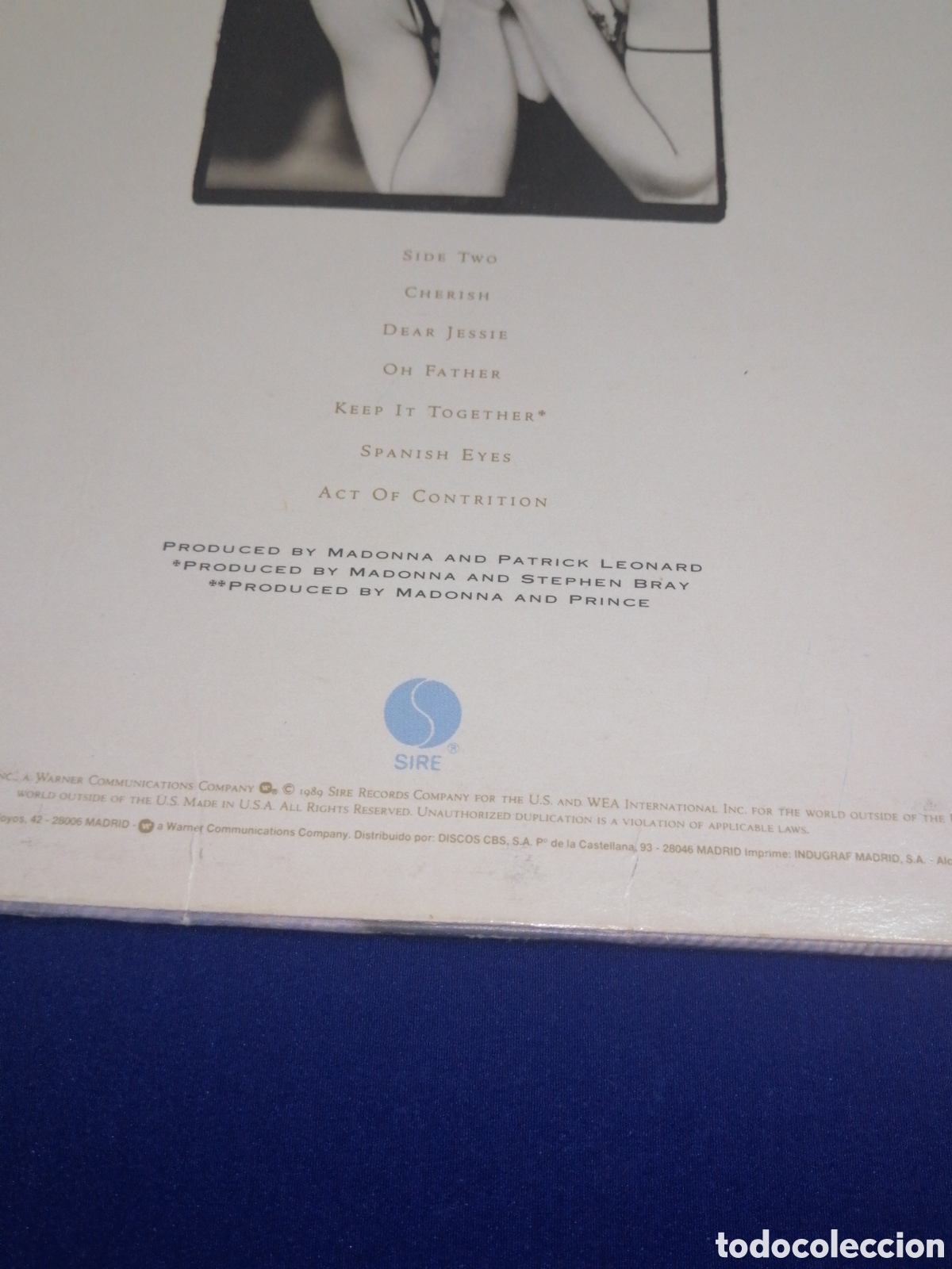 Discos de vinilo: MADONNA LIKE PRAYER - 1989 SIRE - Foto 5