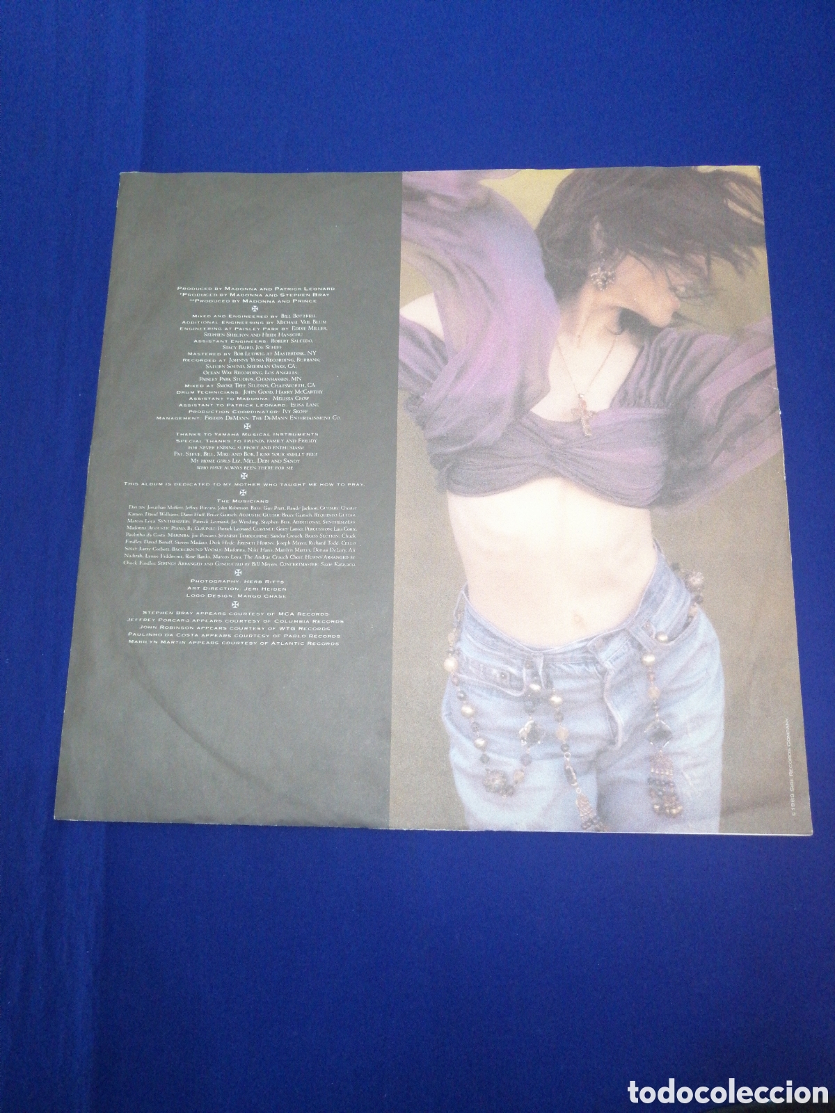 Discos de vinilo: MADONNA LIKE PRAYER - 1989 SIRE - Foto 7
