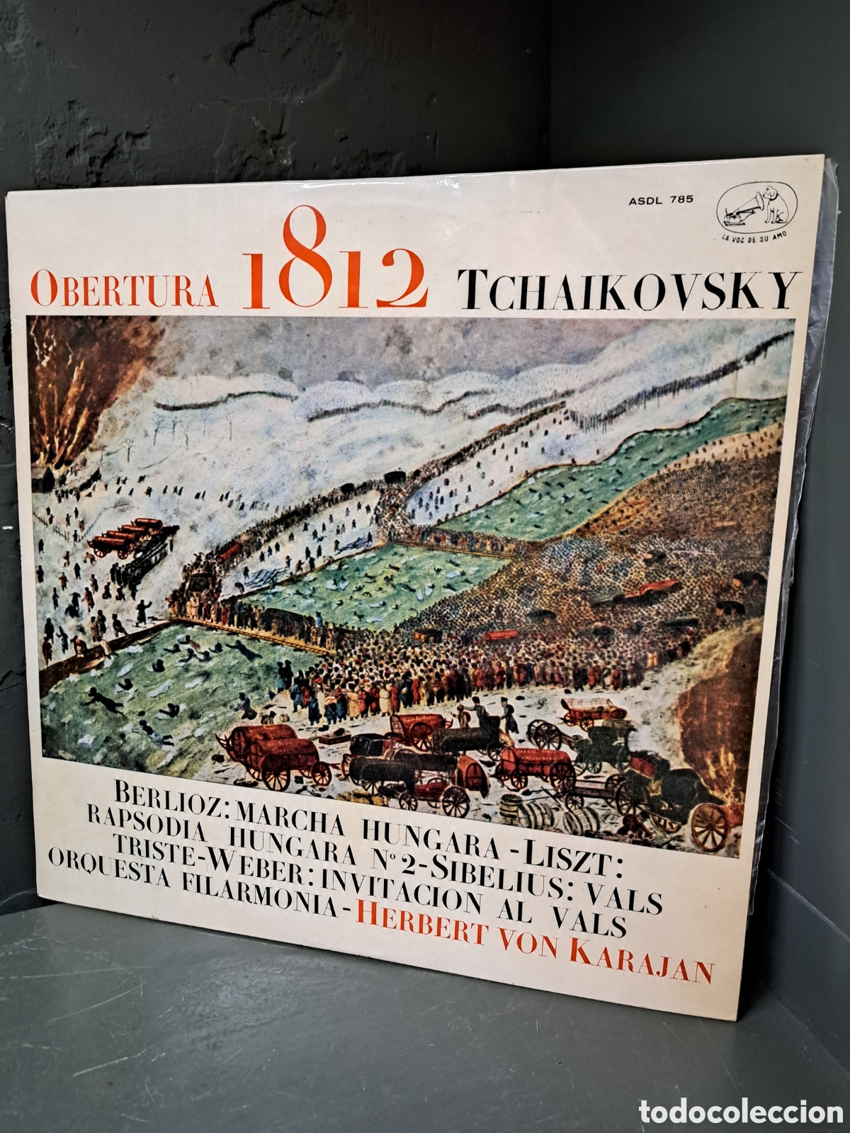 Discos de vinilo: Tchaikovsky. Obertura 1812 - Foto 1