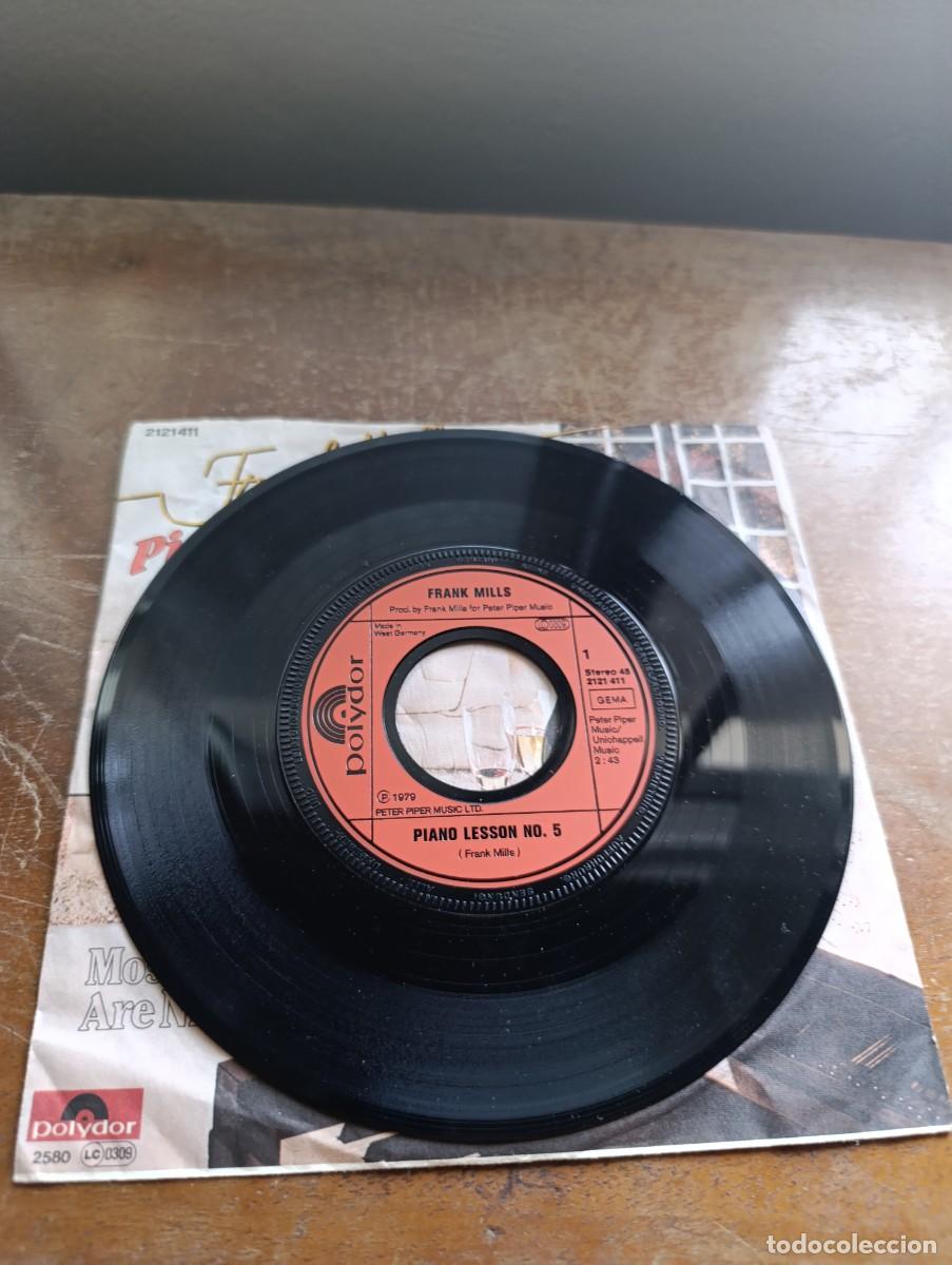 Discos de vinilo: Disco de vinilo single Frank Mills &ndash; Piano Lesson No. 5 - Foto 7