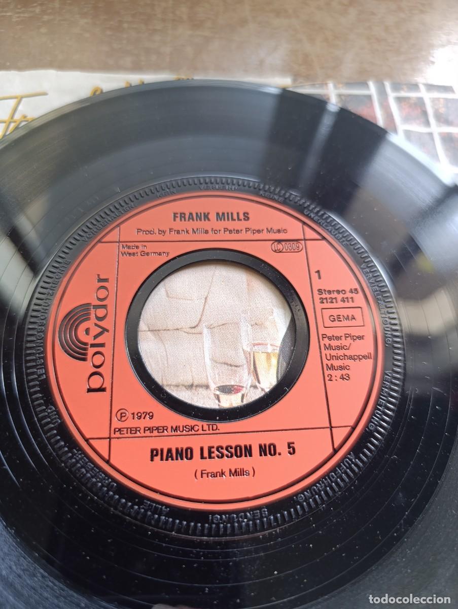 Discos de vinilo: Disco de vinilo single Frank Mills &ndash; Piano Lesson No. 5 - Foto 8