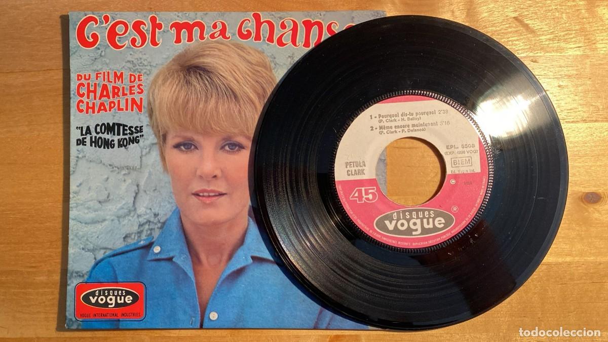 Discos de vinilo: Petula Clark &ndash; Cest Ma Chanson - Foto 3
