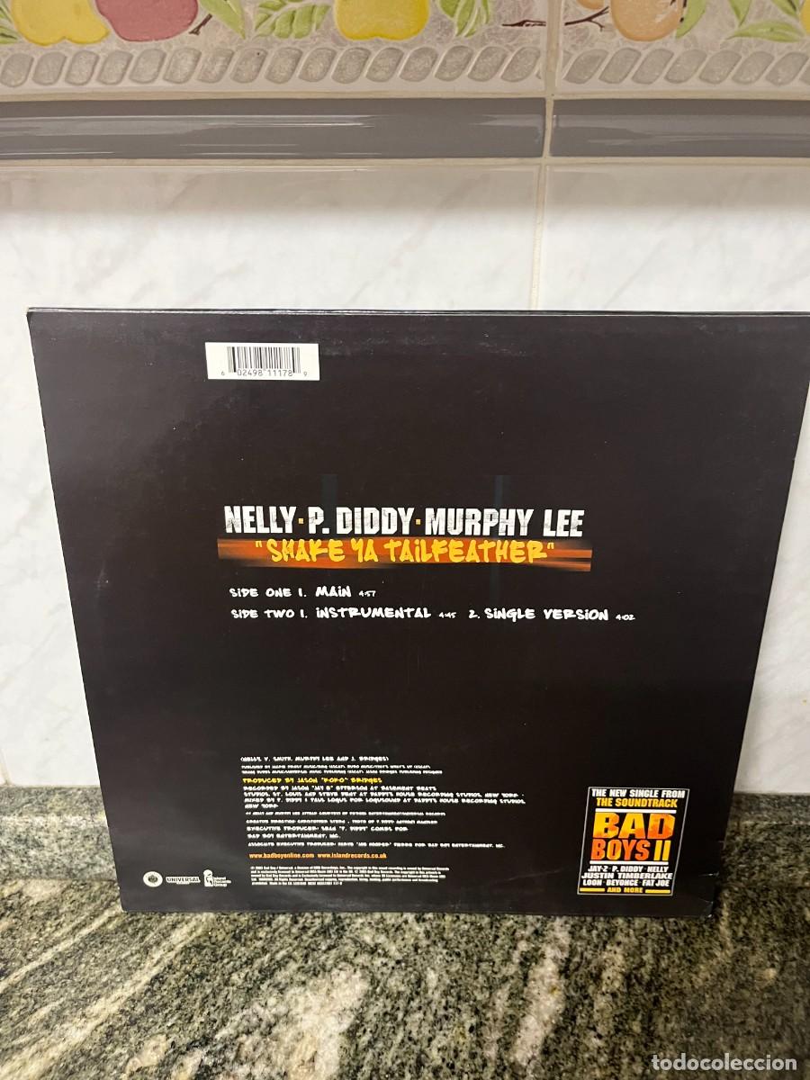 Discos de vinilo: Nelly, P. Diddy & Murphy Lee Shake Ya Tailfeather - Foto 2