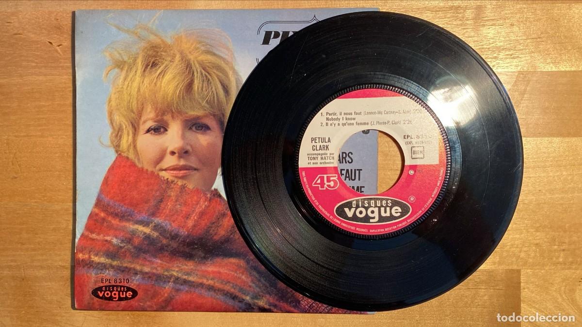 Discos de vinilo: Petula Clark &ndash; Dans Le Temps = Downtown - Foto 3
