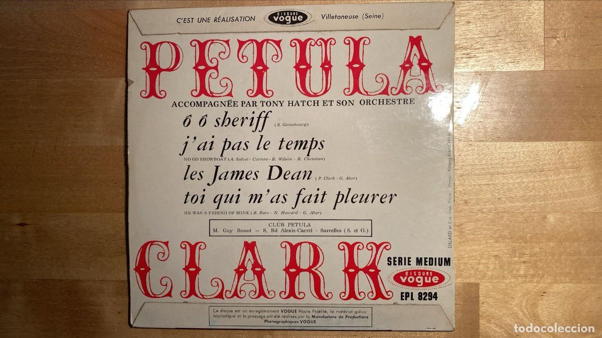Discos de vinilo: Petula Clark &ndash; Les James Dean - Foto 4