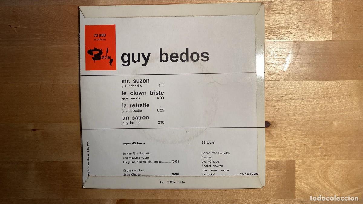 Discos de vinilo: Guy Bedos &ndash; Mr. Suzon - Foto 4