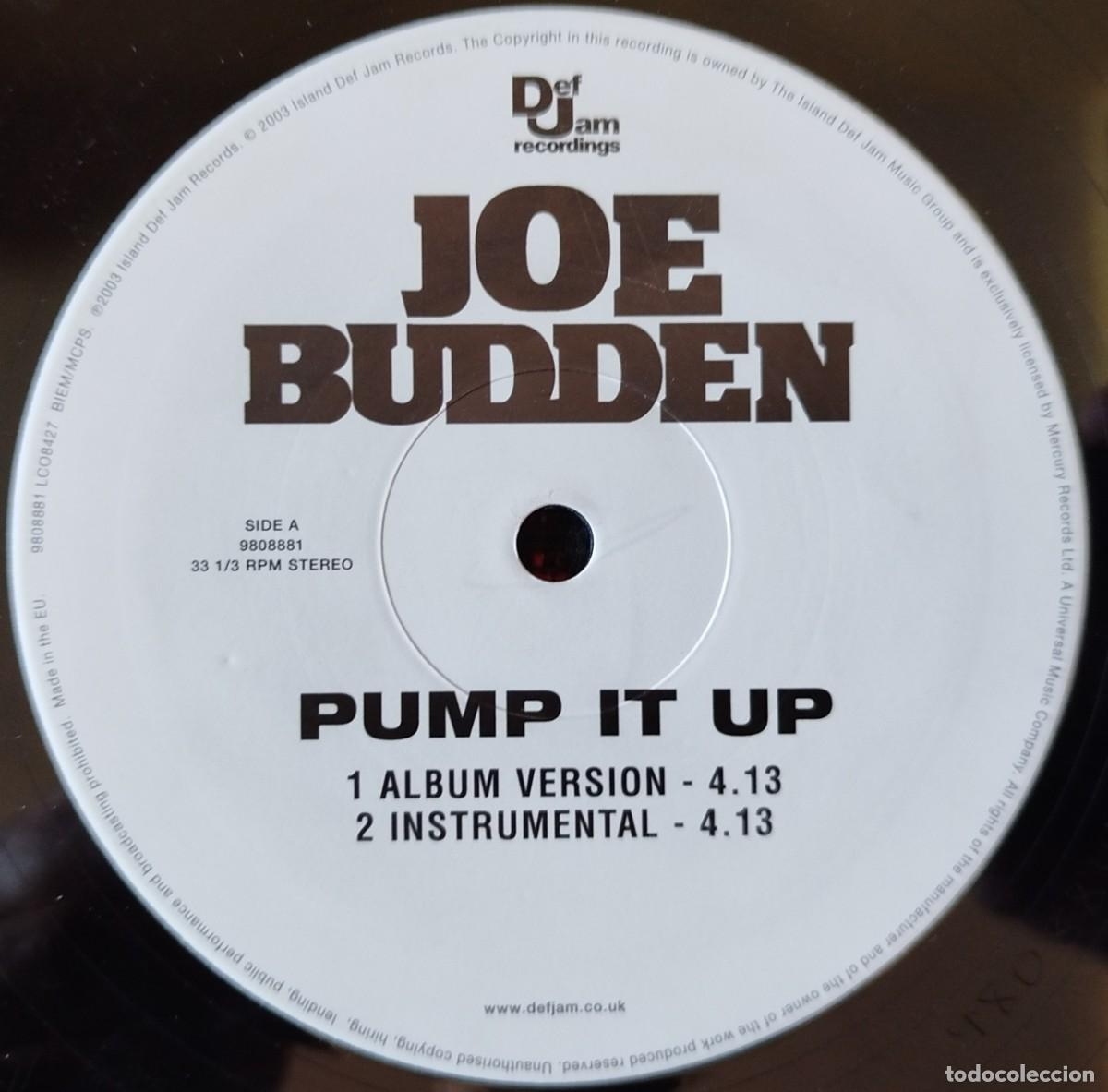 Discos de vinilo: JOE BUDDEN ** Pump It Up ** MAXI SINGLE VINILO 2003 - Foto 3
