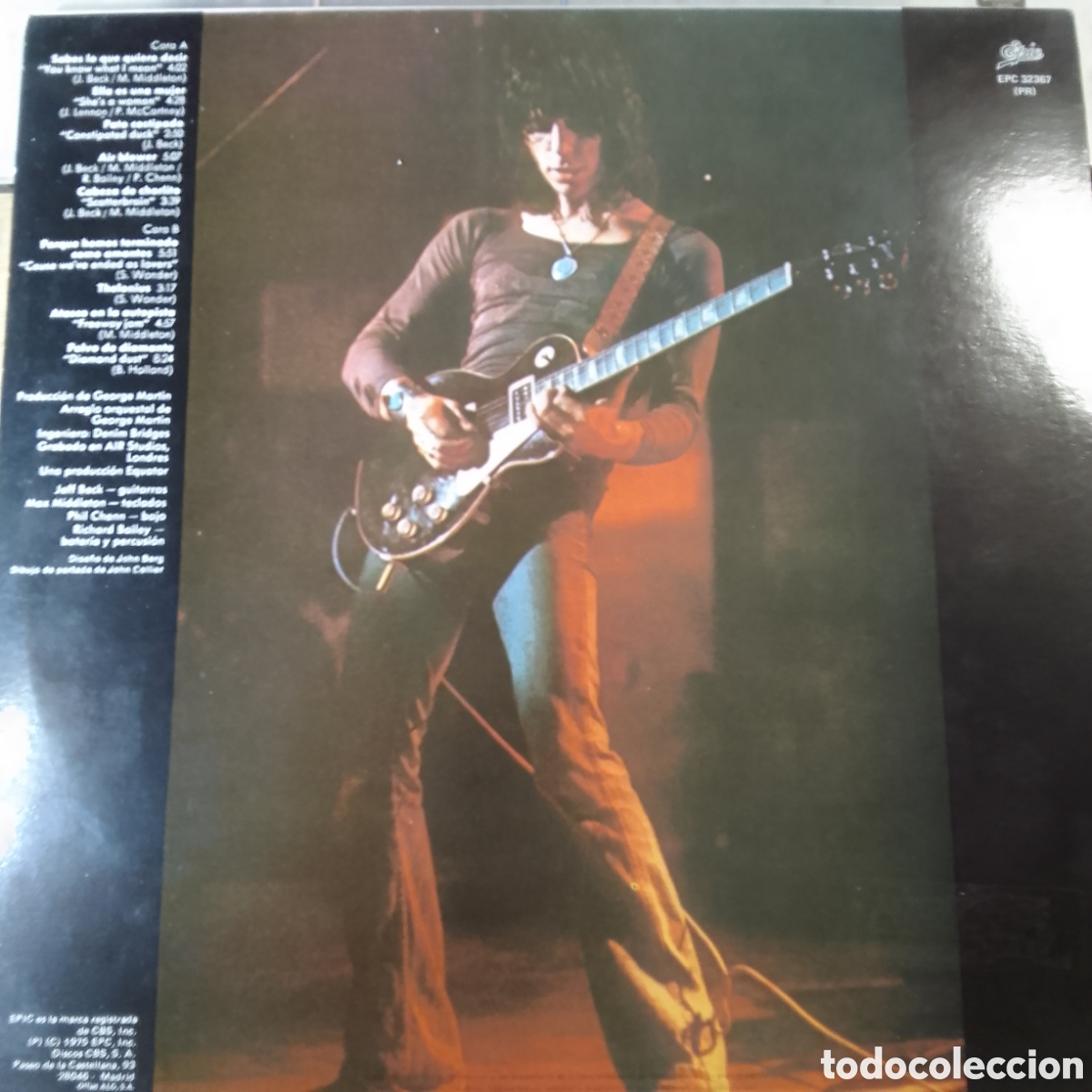 Discos de vinilo: JEFF BECK BLOW BY BLOW - Foto 2