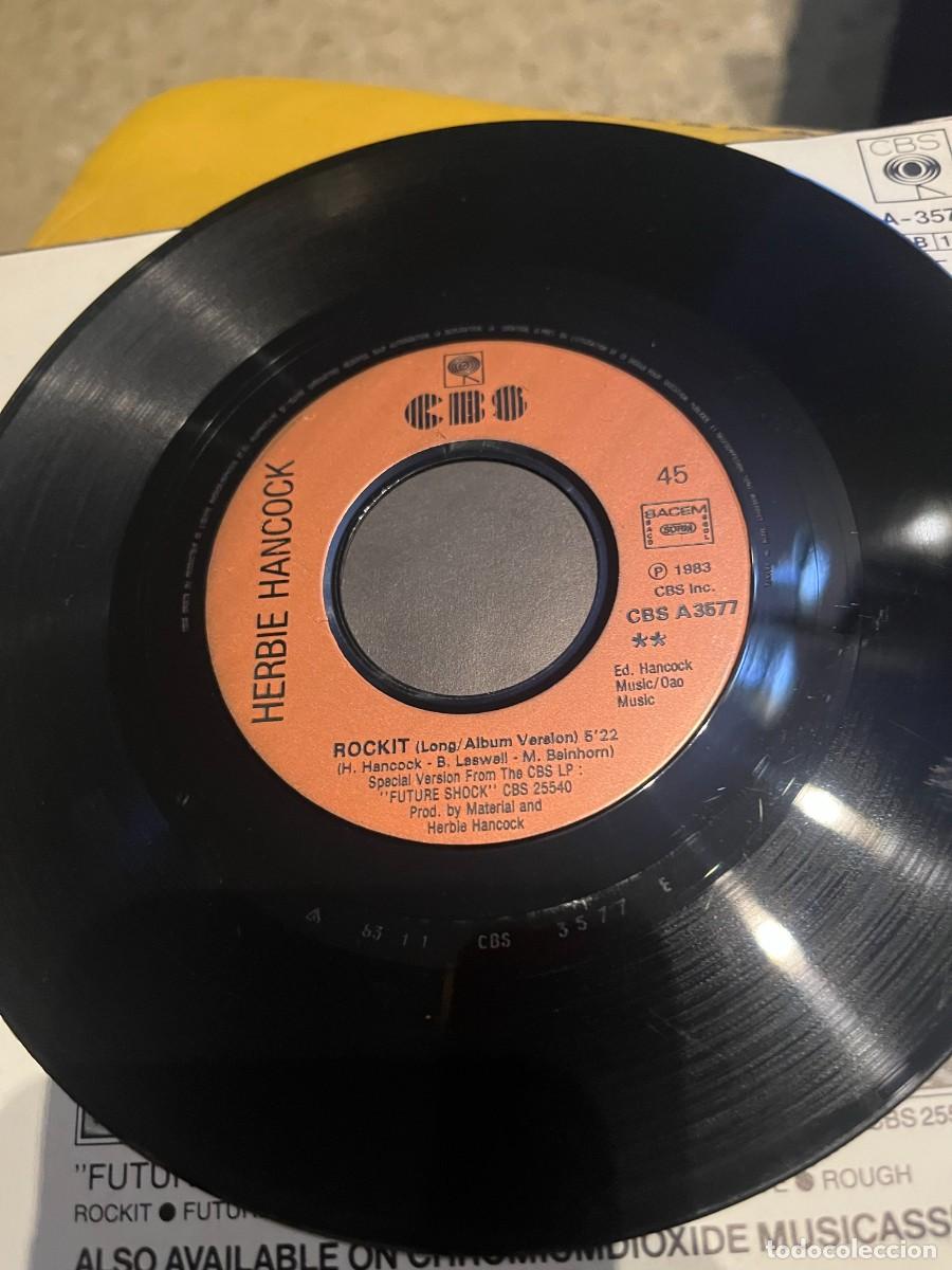 Discos de vinilo: Herbie Hancock Rockit - Foto 3