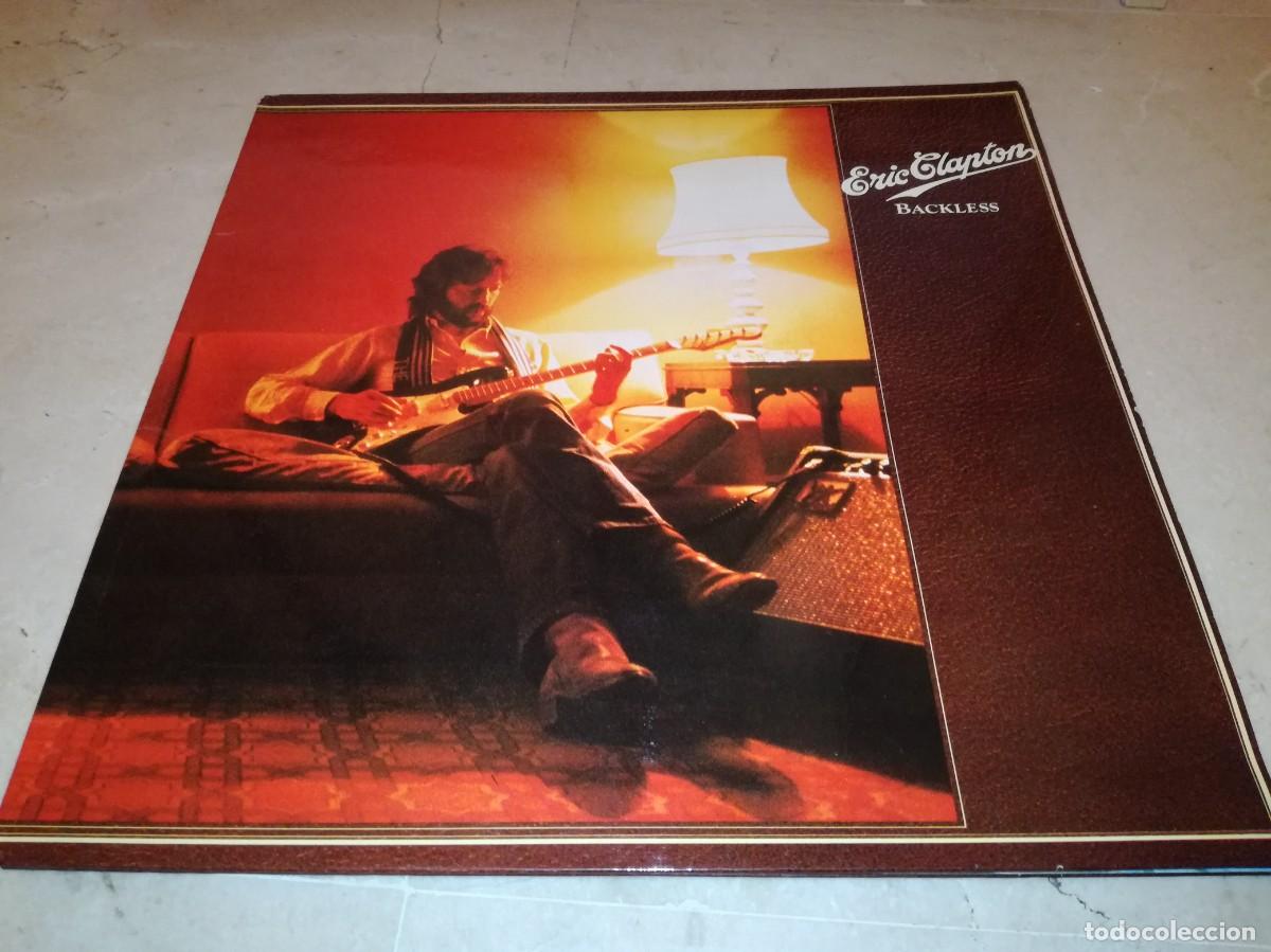 Discos de vinilo: ERIC CLAPTON-BACKLESS-GATEFOLD-ORIGINAL ESPA&Ntilde;OL 1978 - Foto 1