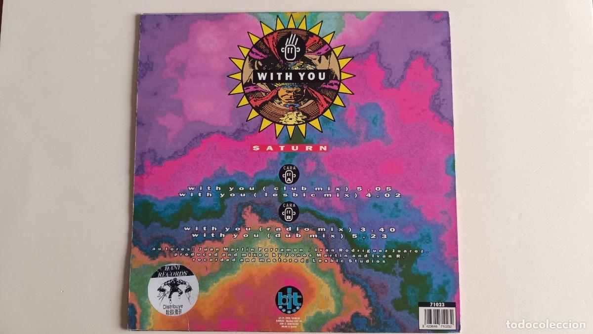 Discos de vinilo: Saturn &lrm;&ndash; With You ..... - Foto 2