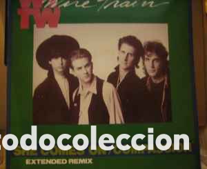 Discos de vinilo: Wire Train &lrm;&ndash; She Comes On (Extended Remix) / Compassion - Foto 1